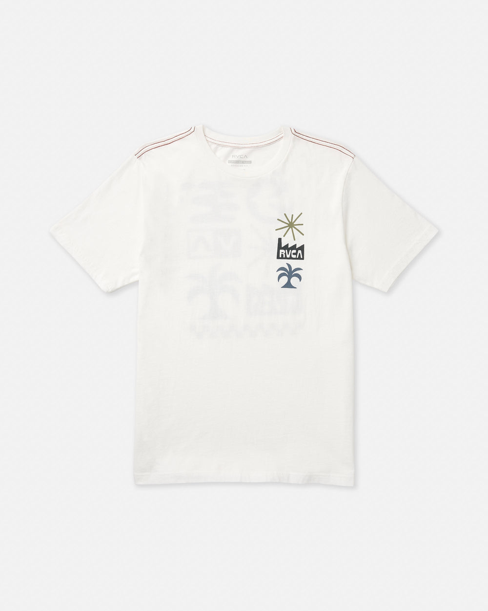 Mirage Short Sleeve Tee - Antique White