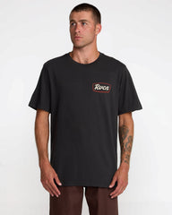 Sign Post Short Sleeve Tee - Pirate Black