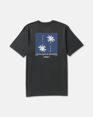 Balance Palms Tee - Pirate Black