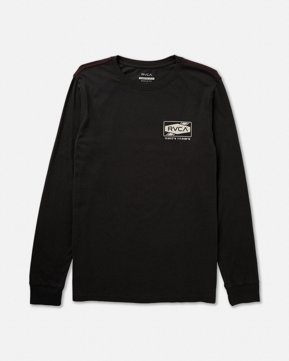 Deep Dive Long Sleeve Tee - Pirate Black