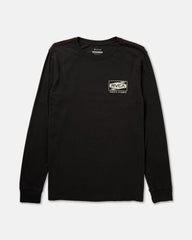 Deep Dive Long Sleeve Tee - Pirate Black