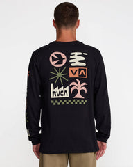 Mirage Long Sleeve Tee - Black