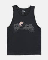 Balance Horizon Tank Top - Pirate Black