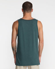 Island Hex Tank Top - Balsam Green
