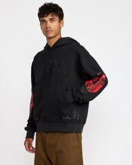 Tiger Sun Hood - RVCA Black