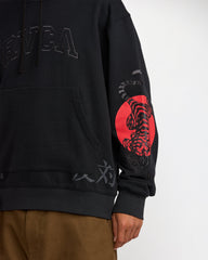 Tiger Sun Hood - RVCA Black