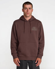 Palm Serif Hoodie - Mocha