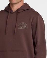 Palm Serif Hoodie - Mocha