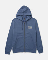 Peak Cove Zip Hood - Vintage Navy