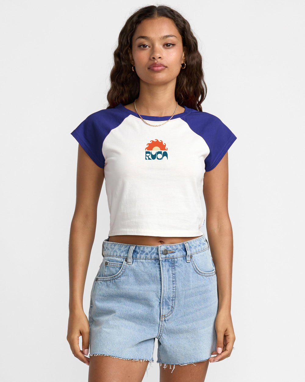 Baby Raglan Tee - Midnight