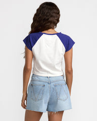 Baby Raglan Tee - Midnight