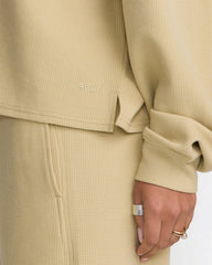 Glory Waffle Pullover - Vintage Khaki