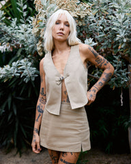 Rider Utility Vest - Olive Grey