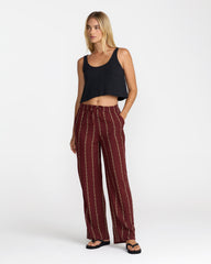 Florence Pant - Madder Brown