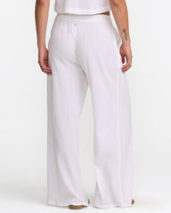 New Yume Wide Leg Pants - Whisper White