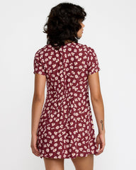 Understated Dress - Cranberry