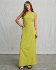 Audrey Maxi Dress - Martini Olive