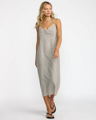 Jade Midi Dress - Sky Blue