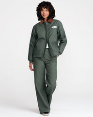 Clover Quilted Jacket - Wintermoss