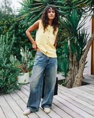 Loosey Pant - Dusty Blue Wash