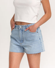 Pacific Denim Short - Bleached Indigo