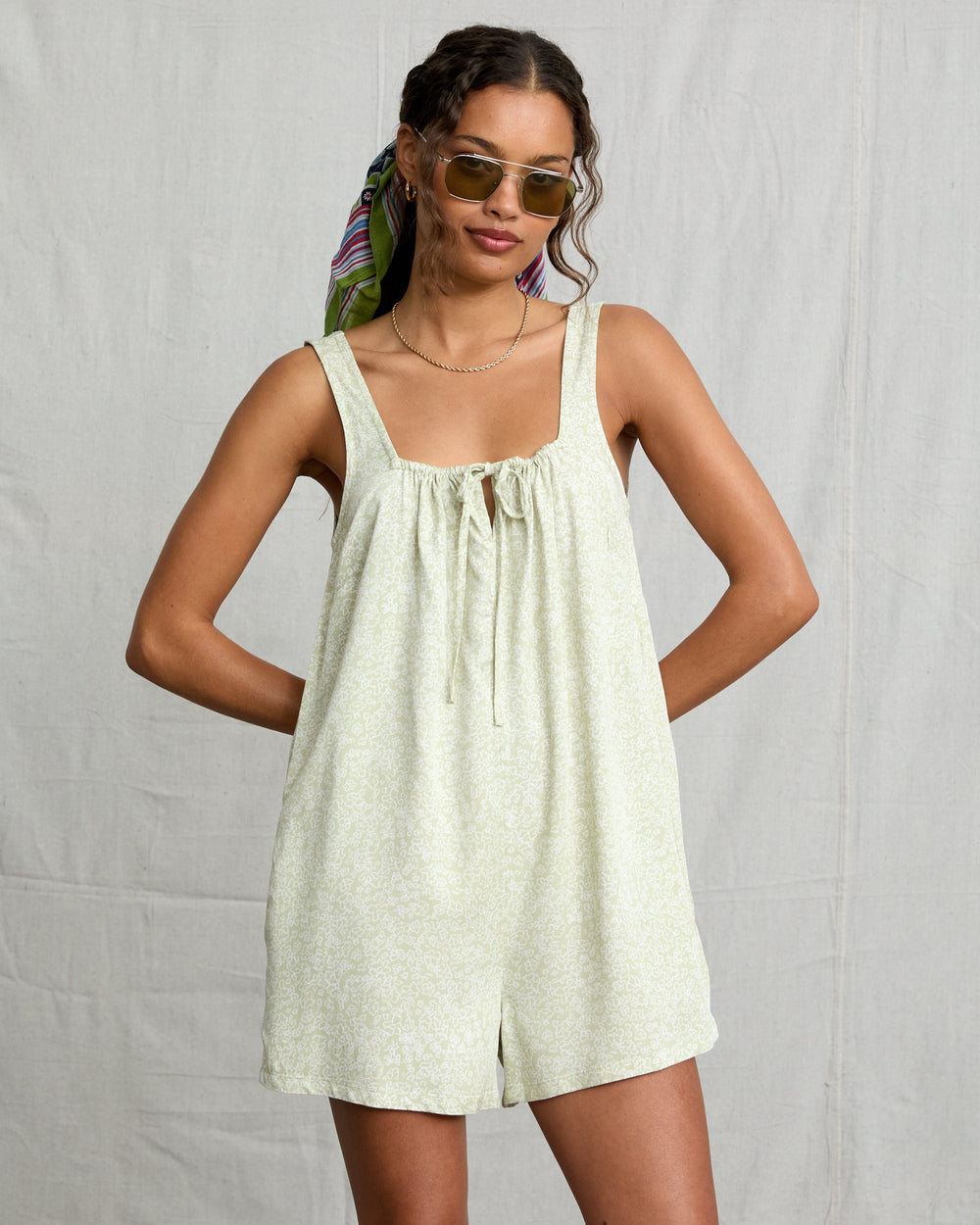 Oliver Romper - Lint Bright Floral
