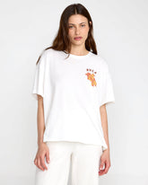 Aloha BF Tee - Vintage White