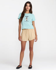 Keep Growing 411 Tee - Aqua Haze
