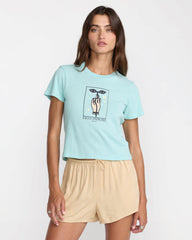 Keep Growing 411 Tee - Aqua Haze