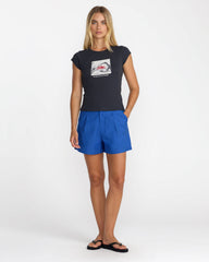 The Only Way Slim Tee - Washed Black