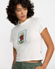 KSL Loteria 411 Tee - Vintage White