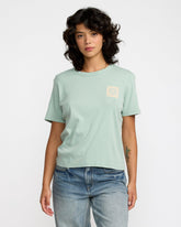 Daily Tee - Mist Blue Solid