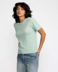 Daily Tee - Mist Blue Solid
