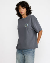 Hawaii Hex II Baggie Tee - Gravel