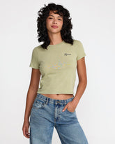 411 Tee - Sage Green
