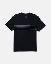 Balance Pocket Stripe Tee - Black