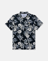 Sport Vent Polo - Black Floral