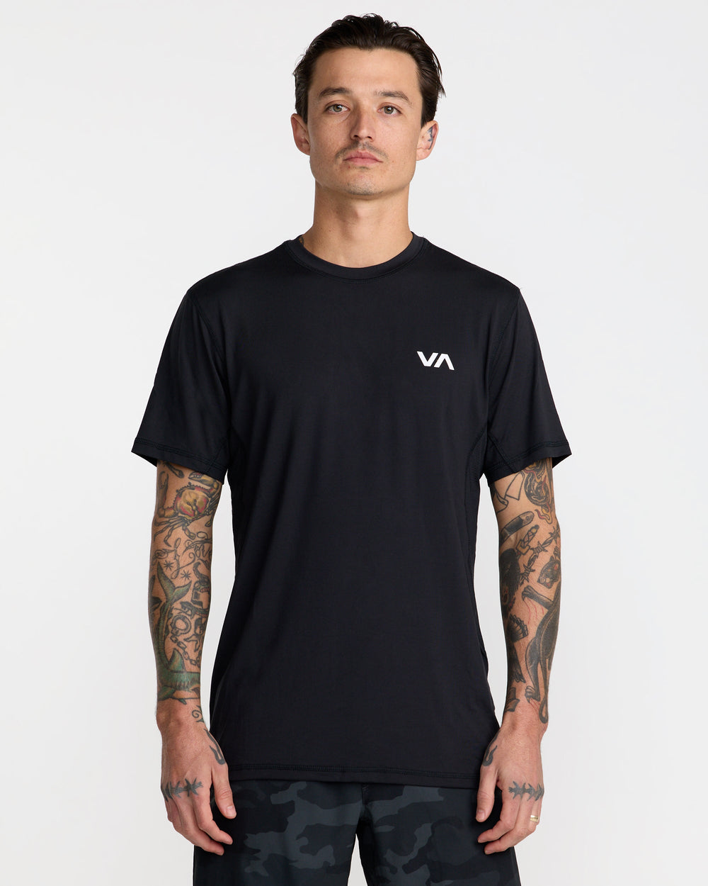 Sport Vent Short Sleeve Tee - Black