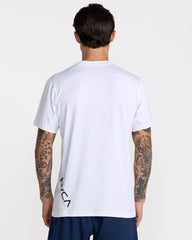 Sport Vent Short Sleeve Tee - White