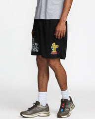 Jesse VA Essntl Mesh 19" Short - Black
