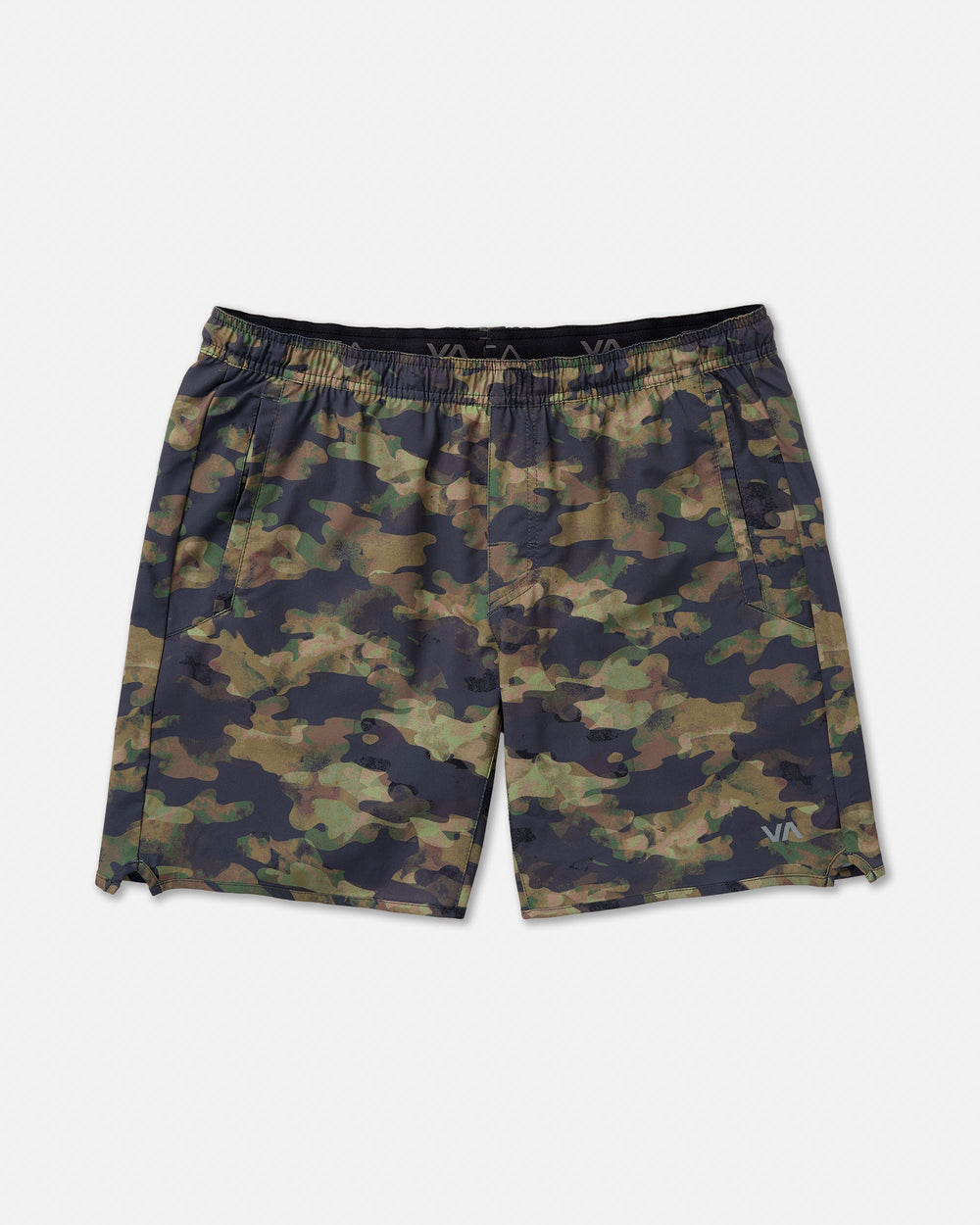 Yogger Stretch Contrast 17" Short - Olive