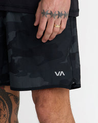 Yogger Stretch 17" Short - Camouflage