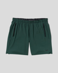 Yogger Stretch 17" Short - Hunter Green