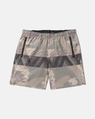 Yogger Stretch 17" Short - Khaki Camo