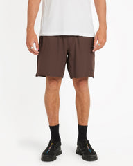 Yogger Stretch 17" Short - Mocha