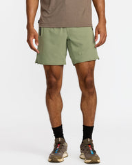 Yogger Stretch 17" Short - Ranger Green