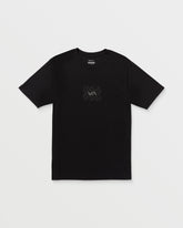 RVCA Pin Flip Short Sleeve Tee - Black