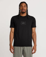 RVCA Pin Flip Short Sleeve Tee - Black