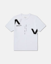 VAa Divided Short Sleeve Tee - White