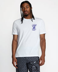 Jesse Barba Skull Wall Short Sleeve Tee - White